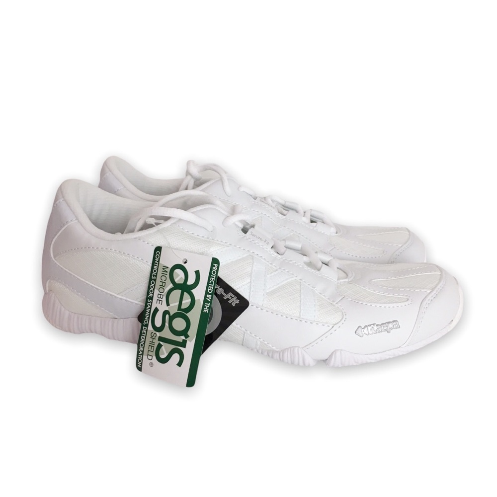 Kaepa Stellarlyte White Competition Level Cheerleading Cheer Shoe Sneakers 9.5